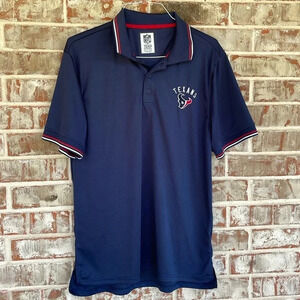 NFL Team Apparel Navy Texans Polo Shirt